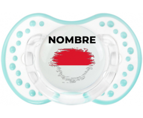 Mónaco pincel efecto bandera con nombre: Chupete lovi dynamic