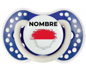 Mónaco pincel efecto bandera con nombre: Chupete lovi dynamic