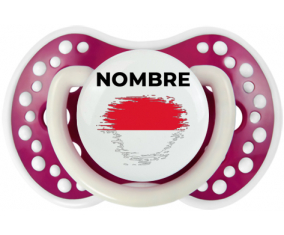 Mónaco pincel efecto bandera con nombre: Chupete lovi dynamic