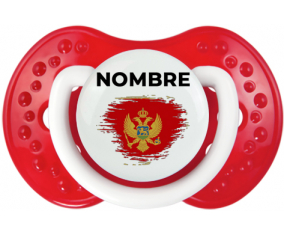 Bandera del efecto pincel montenegro con nombre: Chupete lovi dynamic