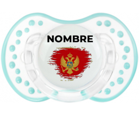 Bandera del efecto pincel montenegro con nombre: Chupete lovi dynamic