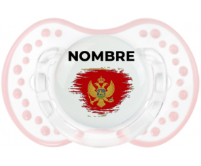 Bandera del efecto pincel montenegro con nombre: Chupete lovi dynamic