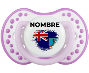 Montserrat pincel efecto bandera con nombre: Chupete lovi dynamic