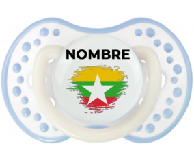 Bandera del efecto pincel de Myanmar con nombre: Chupete lovi dynamic