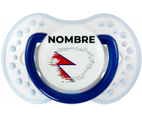 Bandera del efecto pincel de Nepal con nombre: Chupete lovi dynamic
