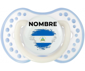 Bandera del efecto pincel de Nicaragua con nombre: Chupete lovi dynamic