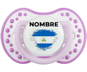 Bandera del efecto pincel de Nicaragua con nombre: Chupete lovi dynamic