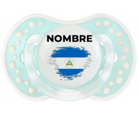 Bandera del efecto pincel de Nicaragua con nombre: Chupete lovi dynamic