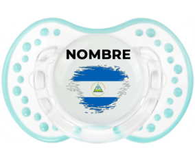 Bandera del efecto pincel de Nicaragua con nombre: Chupete lovi dynamic