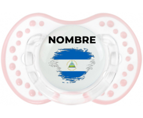 Bandera del efecto pincel de Nicaragua con nombre: Chupete lovi dynamic