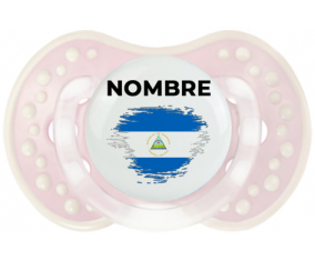 Bandera del efecto pincel de Nicaragua con nombre: Chupete lovi dynamic