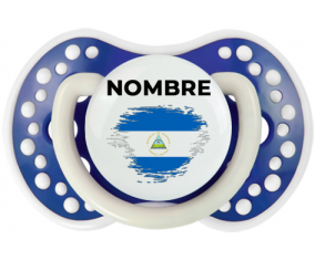 Bandera del efecto pincel de Nicaragua con nombre: Chupete lovi dynamic