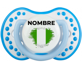 Bandera del efecto cepillo de Nigeria con nombre: Chupete lovi dynamic
