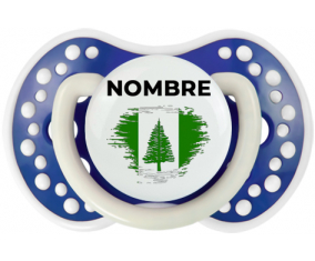 Bandera del efecto pincel de la isla Norfolk con nombre: Chupete lovi dynamic