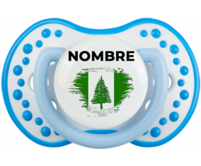 Bandera del efecto pincel de la isla Norfolk con nombre: Chupete lovi dynamic