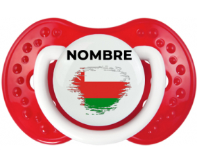 Bandera del efecto pincel Omán con nombre: Chupete lovi dynamic