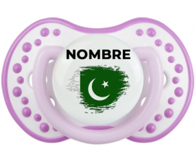 Bandera del efecto pincel de Pakistán con nombre: Chupete lovi dynamic