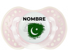 Bandera del efecto pincel de Pakistán con nombre: Chupete lovi dynamic