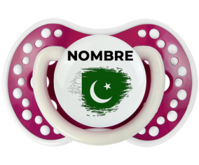 Bandera del efecto pincel de Pakistán con nombre: Chupete lovi dynamic