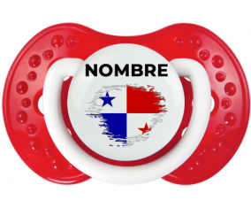 Bandera de efecto cepillo de Panamá con nombre: Chupete lovi dynamic