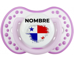 Bandera de efecto cepillo de Panamá con nombre: Chupete lovi dynamic