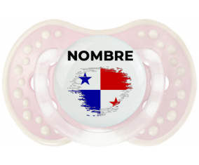 Bandera de efecto cepillo de Panamá con nombre: Chupete lovi dynamic