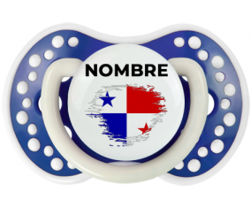 Bandera de efecto cepillo de Panamá con nombre: Chupete lovi dynamic