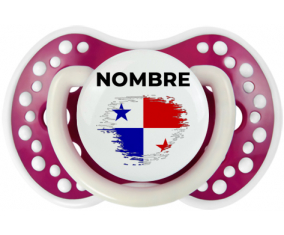 Bandera de efecto cepillo de Panamá con nombre: Chupete lovi dynamic