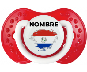 Bandera del efecto pincel paraguayo con nombre: Chupete lovi dynamic