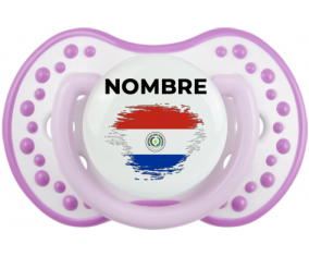 Bandera del efecto pincel paraguayo con nombre: Chupete lovi dynamic