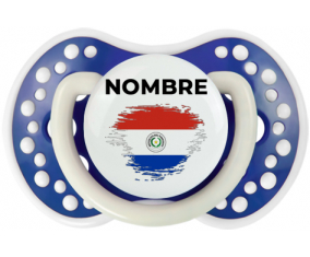 Bandera del efecto pincel paraguayo con nombre: Chupete lovi dynamic