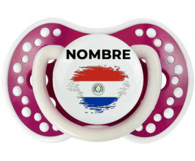 Bandera del efecto pincel paraguayo con nombre: Chupete lovi dynamic