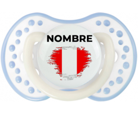 Perú cepilla bandera efecto con nombre: Chupete lovi dynamic