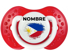 Bandera del efecto pincel de Filipinas con nombre: Chupete lovi dynamic