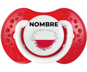 Bandera de efecto pincel polaco con nombre: Chupete lovi dynamic