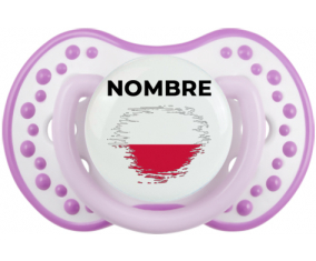 Bandera de efecto pincel polaco con nombre: Chupete lovi dynamic