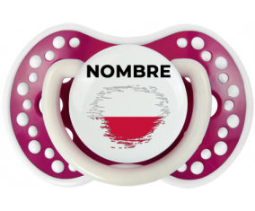 Bandera de efecto pincel polaco con nombre: Chupete lovi dynamic