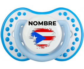 Bandera del pincel de Puerto Rico con nombre: Chupete lovi dynamic