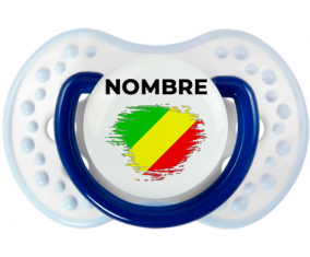 Bandera de efecto pincel de la República del Congo con nombre: Chupete lovi dynamic