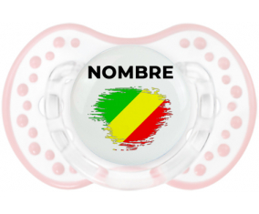 Bandera de efecto pincel de la República del Congo con nombre: Chupete lovi dynamic