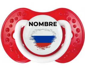 Bandera de efecto pincel ruso con nombre: Chupete lovi dynamic