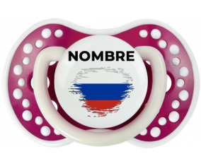 Bandera de efecto pincel ruso con nombre: Chupete lovi dynamic