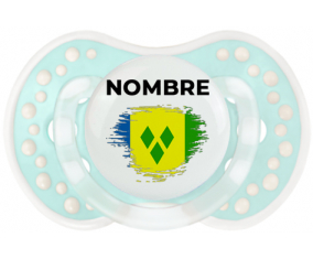 San Vicente y las Granadinas marca de efecto pincel con nombre: Chupete lovi dynamic