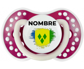 San Vicente y las Granadinas marca de efecto pincel con nombre: Chupete lovi dynamic