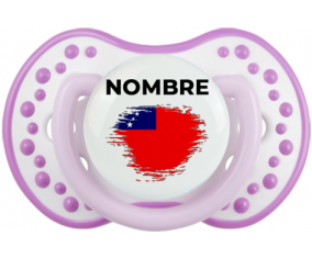 Samoa cepilla bandera con nombre: Chupete lovi dynamic