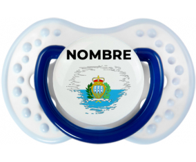 Bandera del efecto pincel de San Marino con nombre: Chupete lovi dynamic