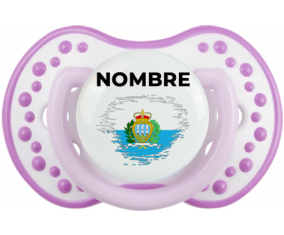 Bandera del efecto pincel de San Marino con nombre: Chupete lovi dynamic