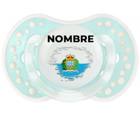Bandera del efecto pincel de San Marino con nombre: Chupete lovi dynamic