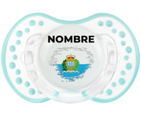 Bandera del efecto pincel de San Marino con nombre: Chupete lovi dynamic