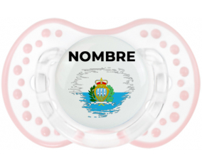 Bandera del efecto pincel de San Marino con nombre: Chupete lovi dynamic
